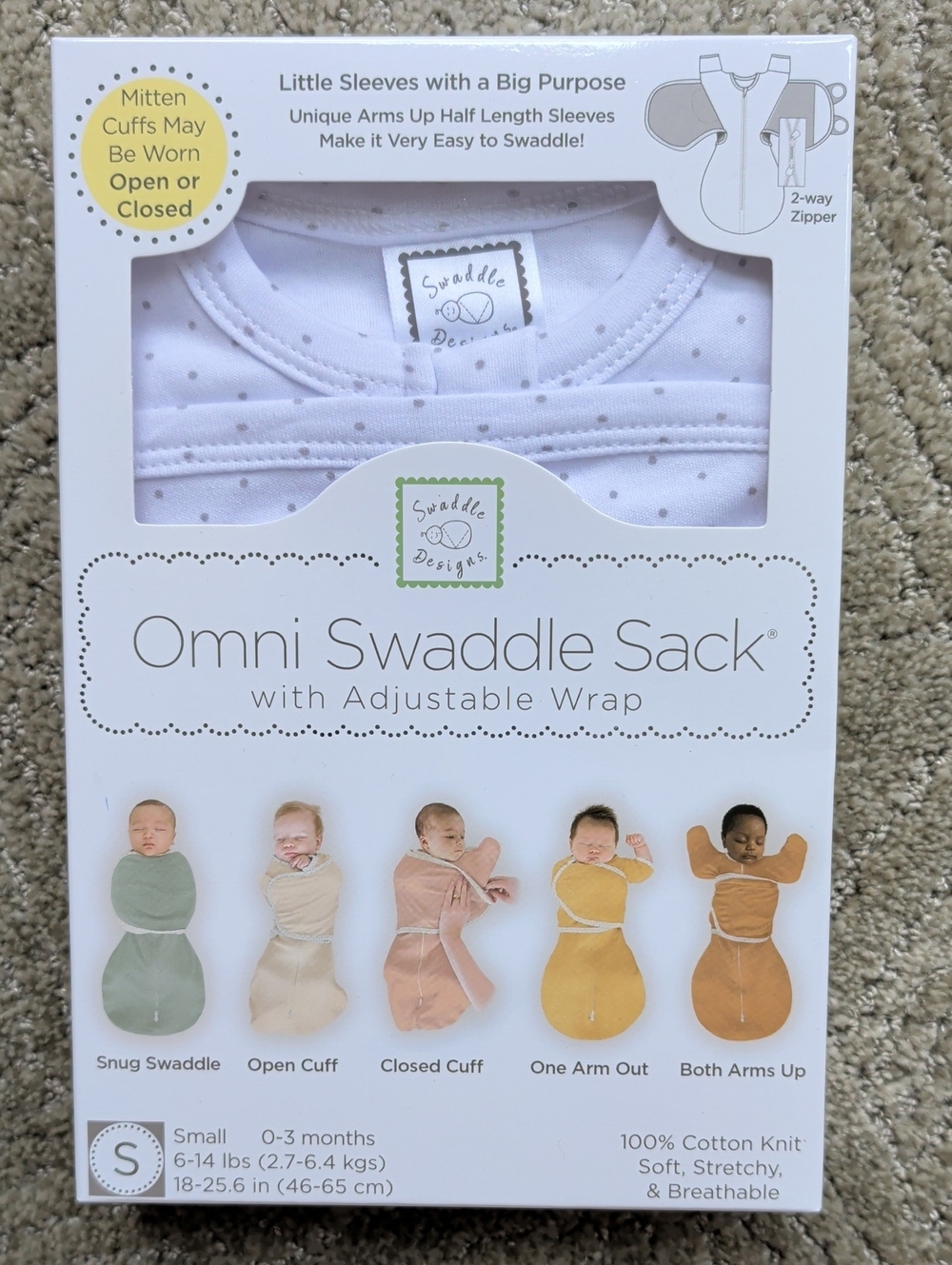 Omni Swaddle Sack 0-3 Months